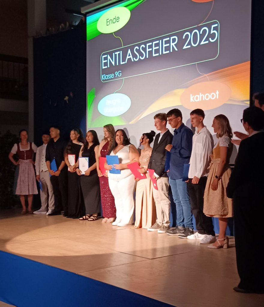 Verabschiedung der Abschlussklasse